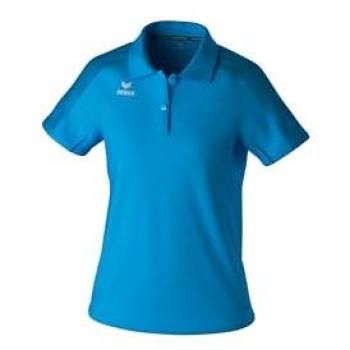 Erima EVO STAR Women's Short Sleeve Polo Shirt Blue 36