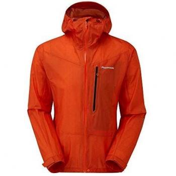 Montane Minimus Jacket - Men's, Colors: Black/Electric Blue/Firefly Orange, Sizes: Small/Medium/Large