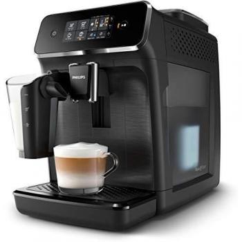 Philips Series 2200 EP2230/10 Cafetera Espresso Automática 15 Bares Negra [Clase de eficiencia energética A]