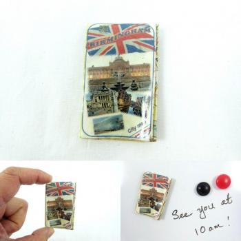 AlboTrade Imán miniatura magnética Mapa Birmingham