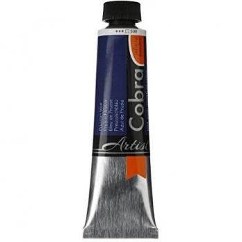 Cobra Artists' Watermixable Oils - Prussian Blue - 40ml tube