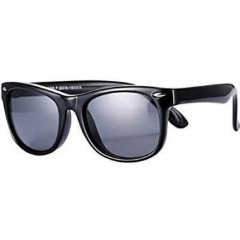 Gafas de sol para niños, gafas de sol FOURCHEN Kids Rubber flexible Gafas de sol polarizadas para niños, Gafas de sol 100% UV Proof para niñas / niños, Gafas de sol para niños, Gafas de sol para niños