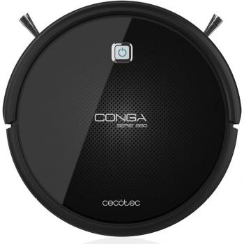 Cecotec Conga Serie 990 Robot Aspirador y Fregasuelos, Negro