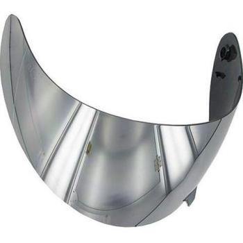 Visera de espejo plateado para casco LS2, FF351, FF352, FF369, FF384, de iridio
