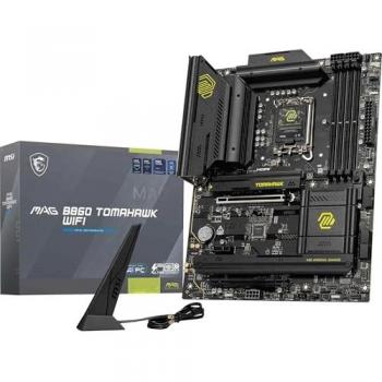 Placa Base MSI MAG B860 TOMAHAWK WIFI ATX LGA 1851 para Intel Core Ultra, DDR5, 5G LAN, Wi-Fi 7