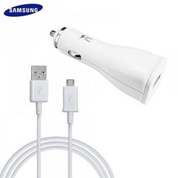 ep-ln915u Blanco original Samsung coche 12/24 V PKW LKW Cargador Adaptador de cable Micro USB Cable ep-ln915u Galaxy S6 Edge S7 g930 F S7 Edge g935 F S5 Neo g903 F J5 j500 F Grand Neo i9060 Grand Prime g531 F S6 Edge Plus g928 F J1 J100H J2