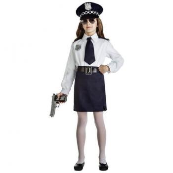 Disfraz de Policía Infantil Kimokawaii para Niña