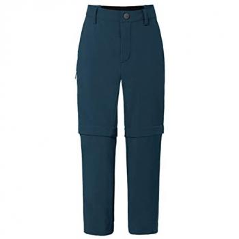 Vaude Kids Detective Stretch Zip-Off Pants II - Unisex - Blue - Size 110