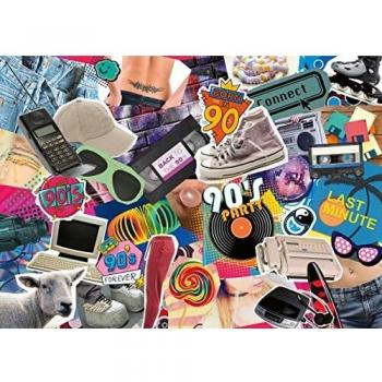 Puzzle Ravensburger Años 90 de 1000 Piezas para Adultos y Niños a Partir de 14 Años