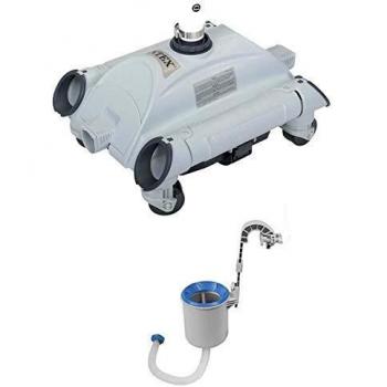 Oferta robot limpiador de fondos para piscina + skimmer Intex 28001