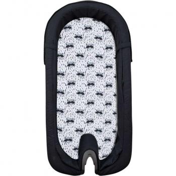 Sábana Bajera Capazo Stokke Jyoko Algodón Hipoalergénico 140x70cm Racoon Town