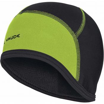 VAUDE Bike Cap Helm-Unterziehmütze Gorro, Unisex Adulto, Black/Chutegreen, Small