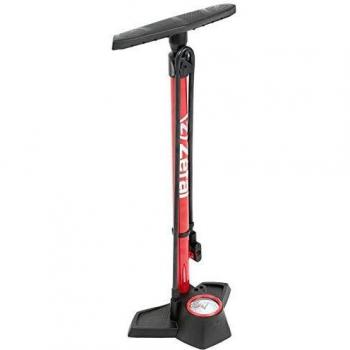 Zefal - Inflador de taller Zefal Profil Max FP30 c/manomet, negro y rojo