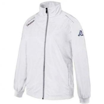 Kappa Toano JKT - Chaqueta técnica para niño de 6 años, color blanco