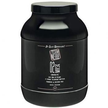 Máscara Passione Nera - Mascarilla para Perros - 3 L - Ayuda a Revitalizar Todo Tipo de Pelo - Efecto Energético y Revitalizante - Propiedades Antioxidantes - IV San Bernard