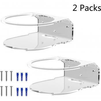 Soporte de pared acrílico para Meshforce M7, malla tri-banda WiFi para todo el hogar