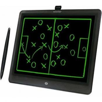 Woxter Smart Pad 150 Black - Pizarra electrónica, Tableta de escritura de 15, Tonalidad Verde, Sensor de presión