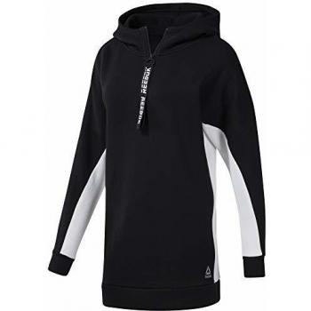 Reebok Wor Myt Oversized Coverup Sudadera, Mujer, Negro, S
