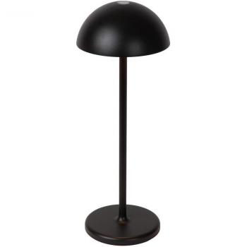 Lámpara de mesa LED exterior Joy, batería recargable, regulable en intensidad, color negro, IP54