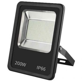 Proyector Led Smd Dacita 200w 6500k Negro 18000lm 120º Ip66 42,5x32,5x10 Cm - Potencia Luminosa 200W | Aluminio