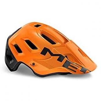 Casco Met Roam Mips Orange Black/Glossy Matt Talla M