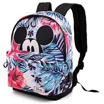 Mochila Escolar Mickey Mouse Disney 44cm Adaptable a Carro Eco 2.0 Multicolor