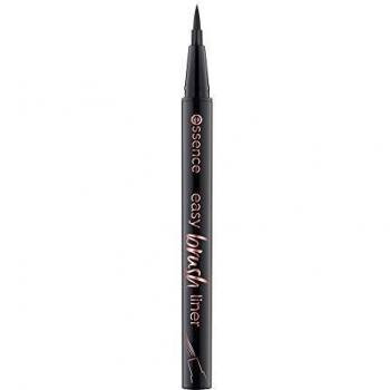 Delineador de Ojos Líquido Fácil con Pincel 01: Negro - Essence