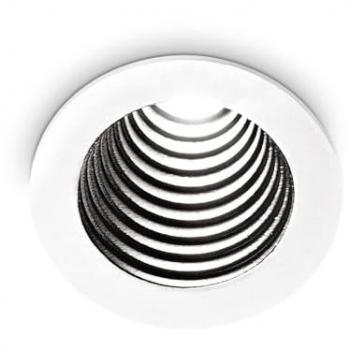 Foco Empotrable Redondo Blanco 25cm 3000K LED 2W Ideal Lux