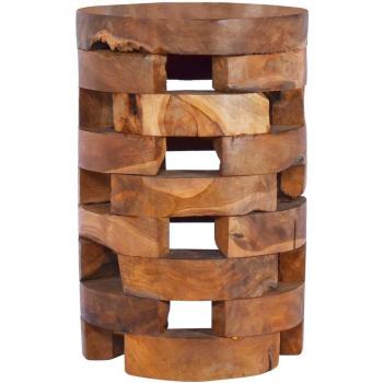 Beside Cabinet 30x30x45 cm Solid Teak Wood