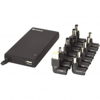 Sandberg 135-66 - Adaptador AC de 90 W, Negro