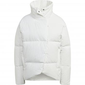 Adidas Women's Big Baffle White Puffer Jacket S