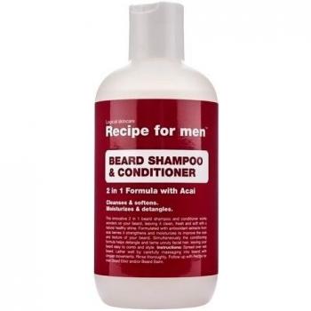 Receta para Hombres Barba Champú y Acondicionador 250 ml