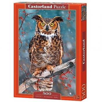 Puzzle Castorland Búho Cornudo 500 Piezas