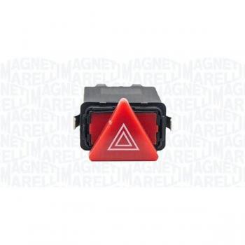 Interruptor de emergencia MAGNETI MARELLI 000051010010 - Interruptor de advertencia, compatible con vehículos, fácil instalación, diseño compacto, alta durabilidad