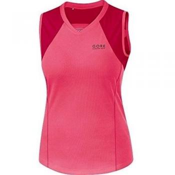 Gore Running Wear Essential Lady 2.0 - Camiseta sin mangas para mujer, color rosa, talla 36