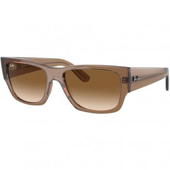 Ray-Ban RB0947SF Carlos Asian Fit 664051 Gafas de Sol para Hombre Marrones