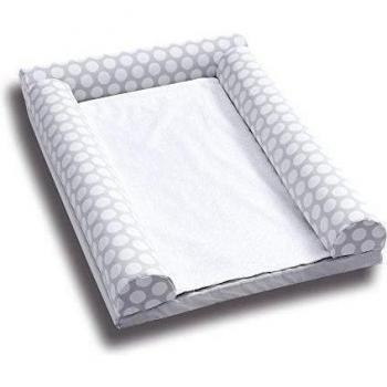 Alondra 631-081 - Cambiador bebé de cuna convertible o cómoda desenfundable, color gris suave