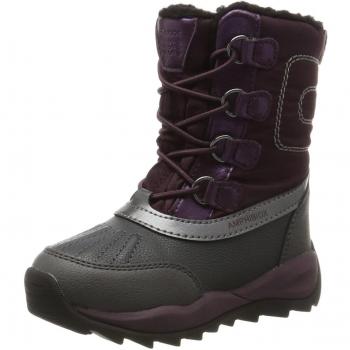 Geox J Orizont B ABX E, Botas de Nieve para Niñas, Morado