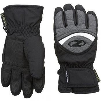 Ziener Largo GTX(R) Guante de Esquí, Unisex niños, Black.Dark mélange, 5