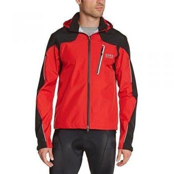 GORE BIKE WEAR Alp-X 2.0 Gore-Tex Active - Chaqueta de ciclismo para hombre, color rojo, talla S