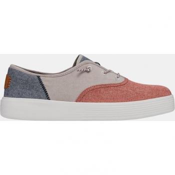 Zapatos Informales para Hombre Hey Dude Modelo Conway Craft Lino Rojo / Blanco / Azul EU 44