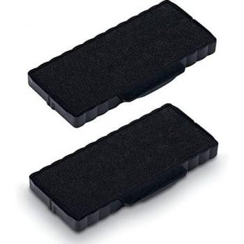 Cojines de tinta de repuesto Trodat 6/55 - Pack de 2 - Negro - Para sello Profesional 5205