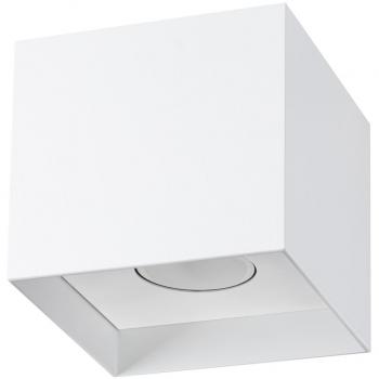 Sollux Hati Downlight de superficie minimalista cuadrado blanco 1x GU10, lámpara de techo hati blanca