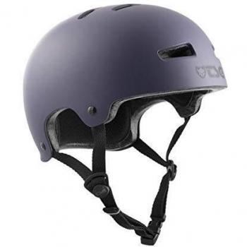Casco de ciclismo TSG Evolution Solid Color Satin Lavandula, tamaño S/M (54-56 cm), morado