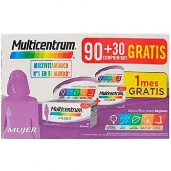 MULTICENTRUM MUJER 90 + 30 COMPRIMIDOS PACK PROMOCIONAL