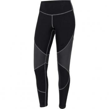 Mallas de fitness Joluvi Mavi Tri negro gris mujer, leggings negros XS para mujer
