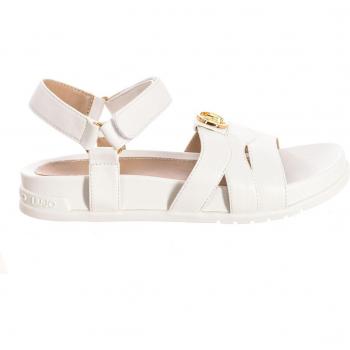 Sandalia con velcro para mujer