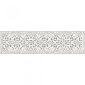 Alfombra de Vinilo Beige Samara 80x300 cm estilo Baldosas