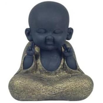 Figura de Buda con Dedos Cruzados Signes Grimalt Decor And Go 20775