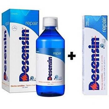 Desensin Set Repair Pasta Dental y Repair Colutorio, 75 x 500 ml